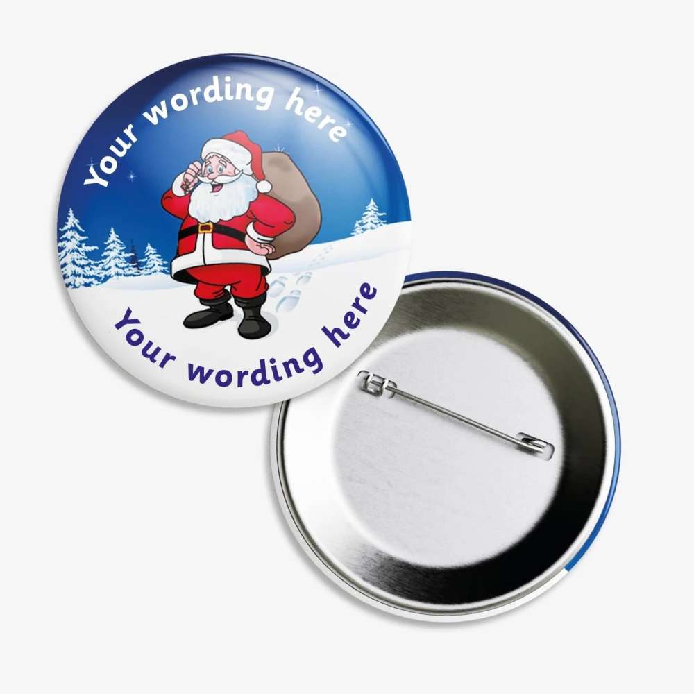 I’ve Seen Santa Badges