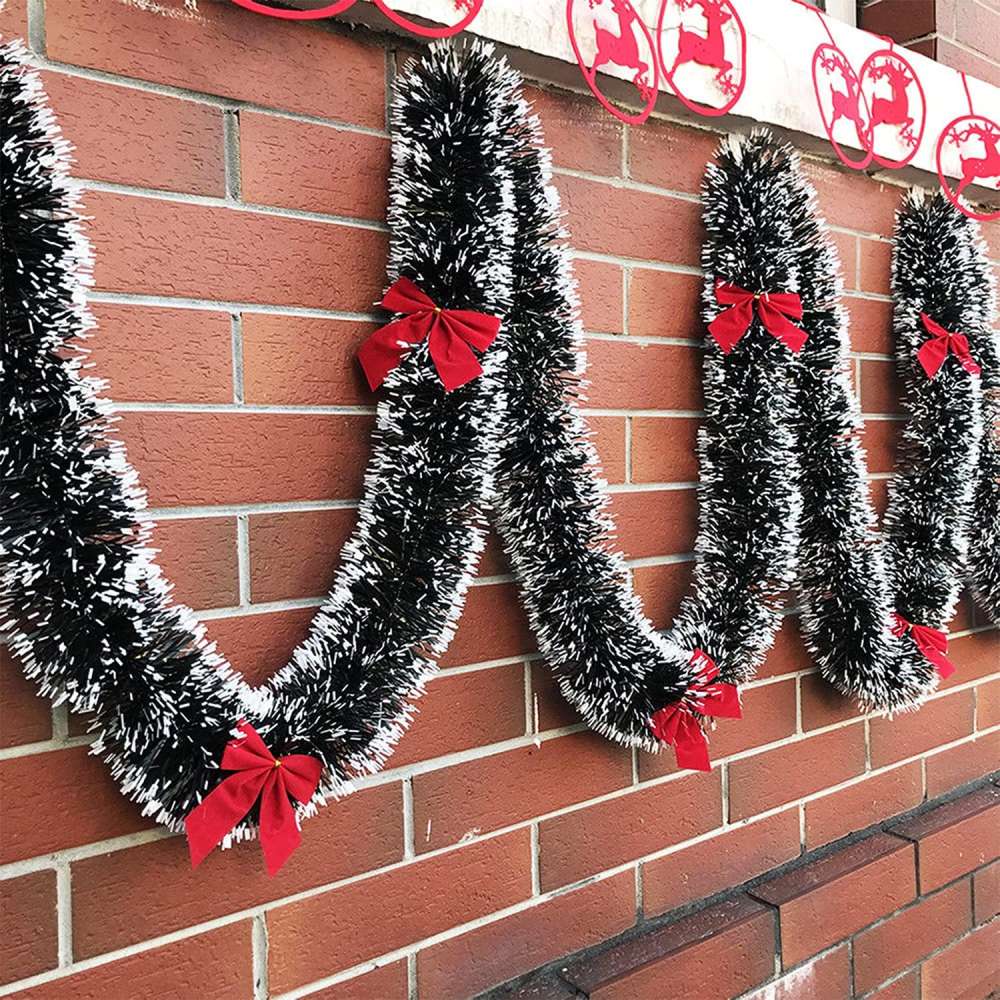 Green Tinsel Garland