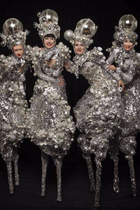 Glitter Girls Stilt Walkers