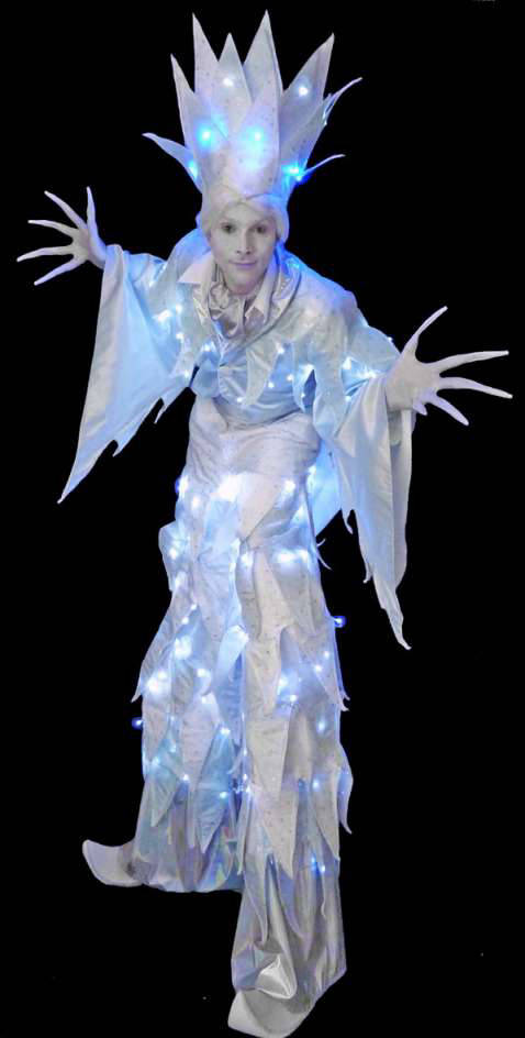 Ice Prince Stilt Walker