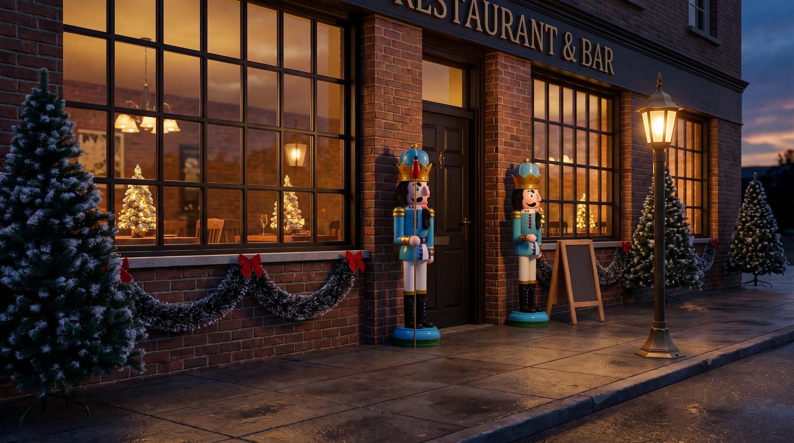 Evening Trade display scene