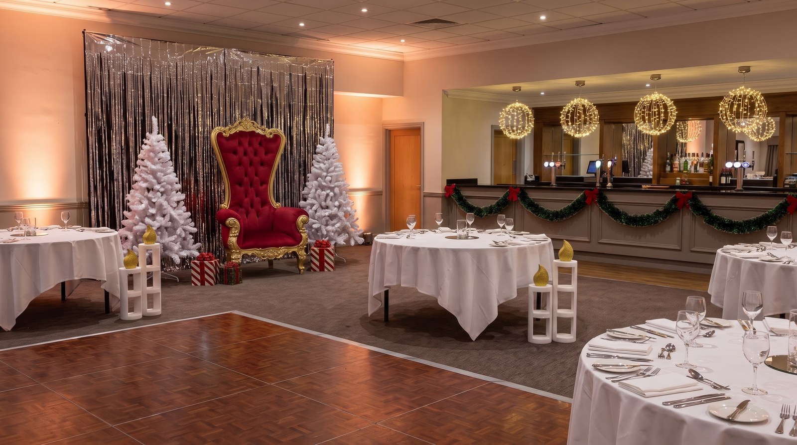 Party Season display scene