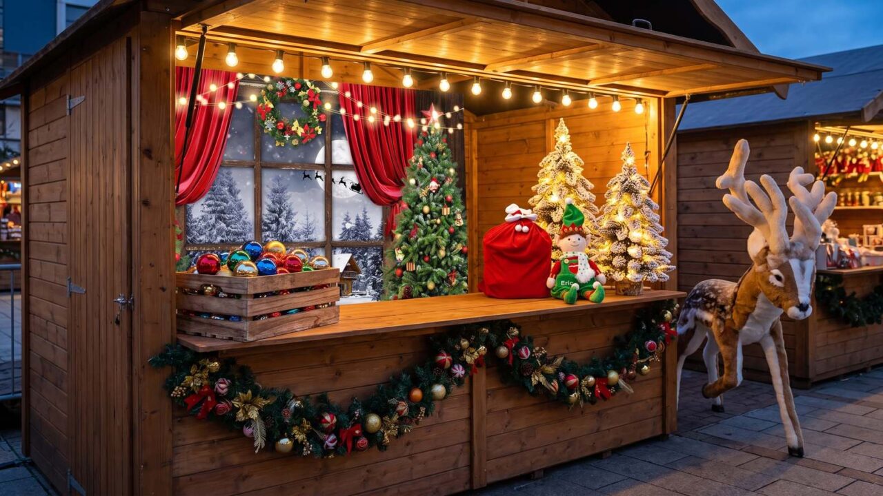 Stallholder’s Corner display scene