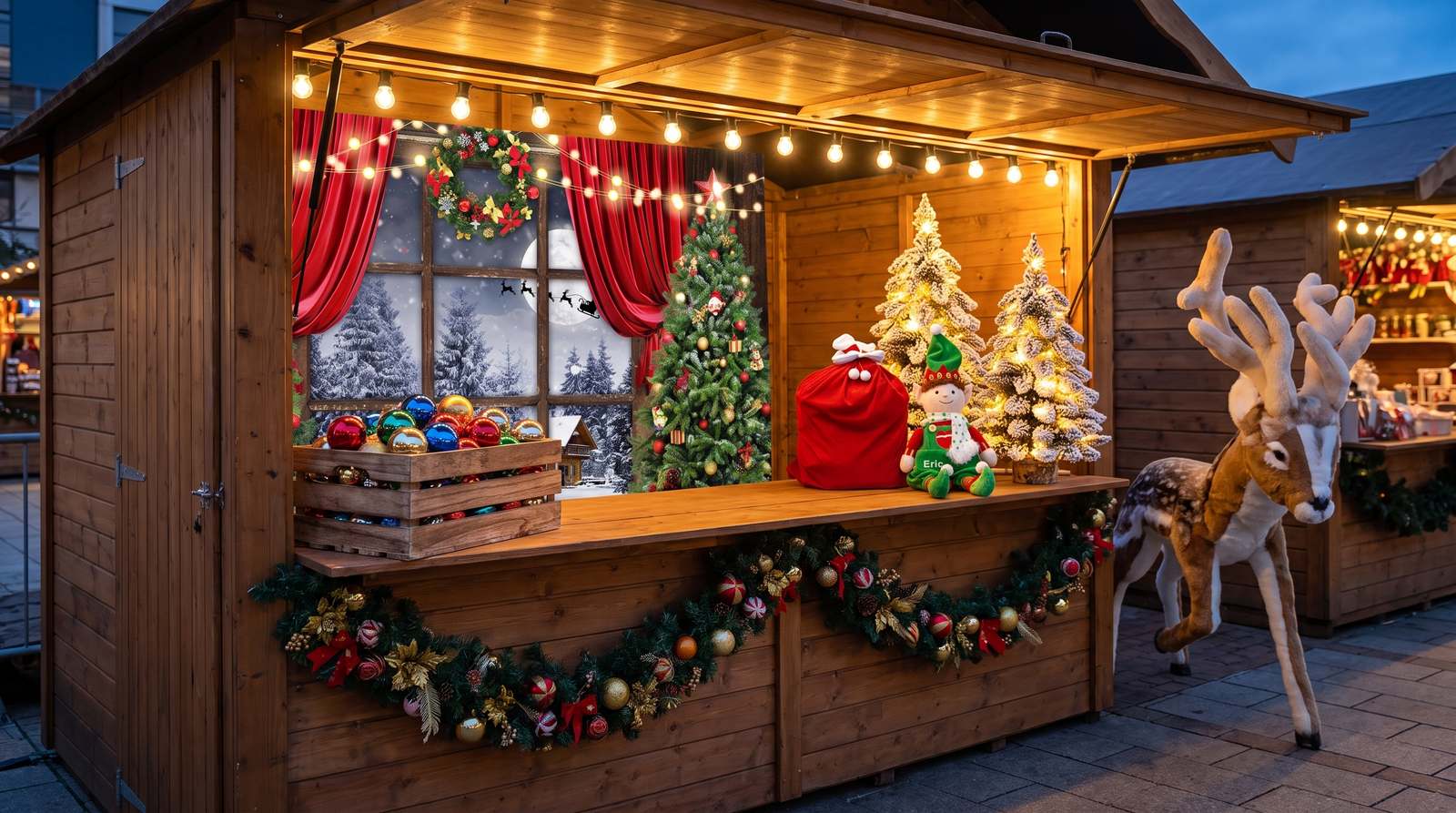 Stallholder’s Corner display scene